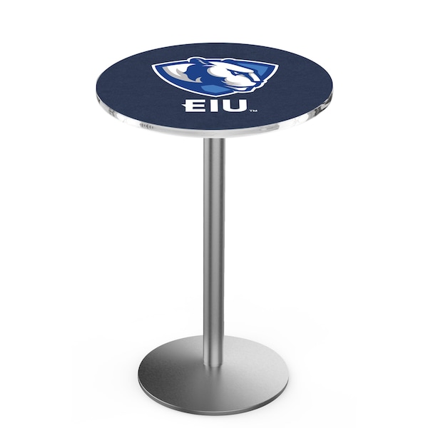 42" Stainless Steel Eastern Illinois Pub Table